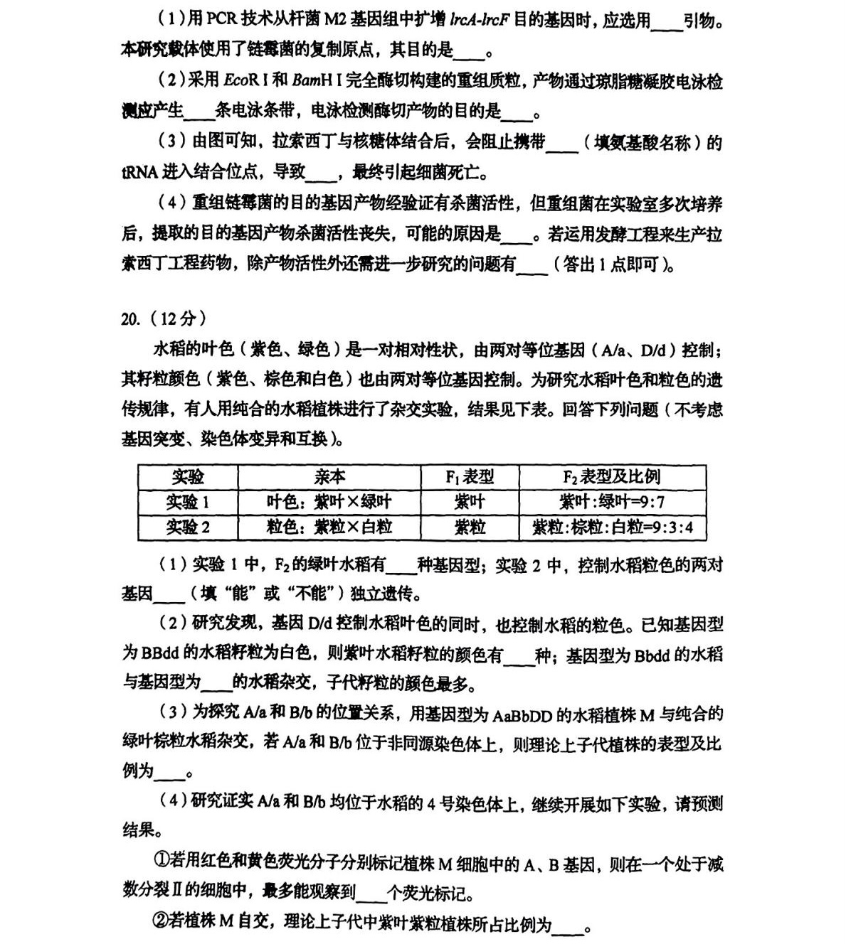 2025�Ĵ��¸߿�����ԇ�����}���𰸽����������c�}�ͼ���ֵ�ֲ�